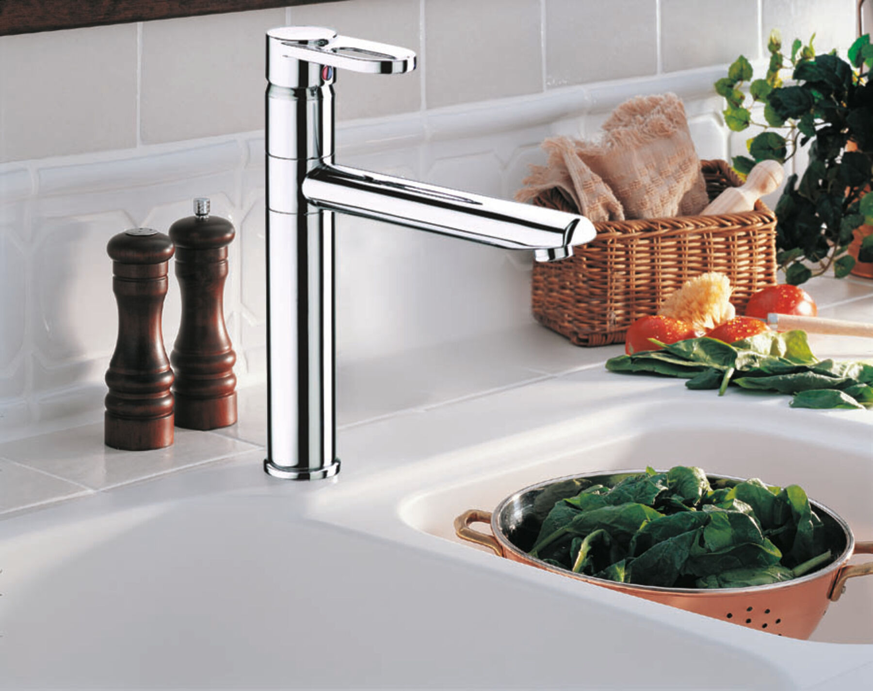 Single Handle Kitchen - Single Hole - Stick Handle Ceramic Valve System, image 1
