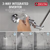 Adjustable Raincan Shower Head with Hand Shower