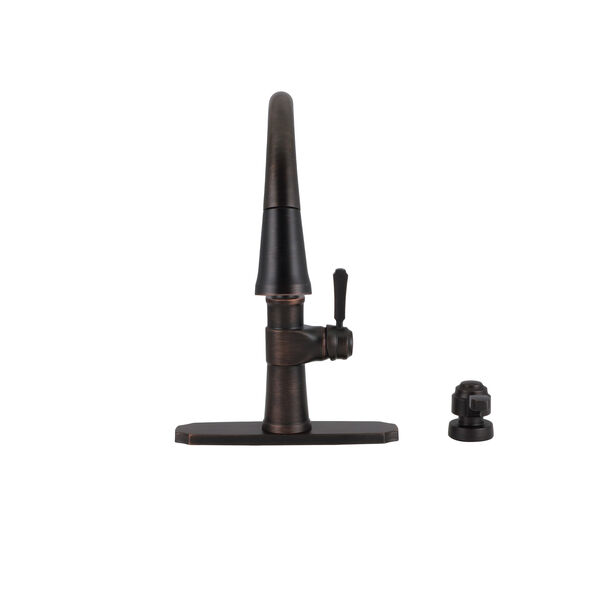Llave para cocina monomando extensible con dispensador de jabón y tecnología ShieldSpray®