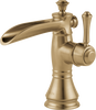 Llave para baño acanalada monomando