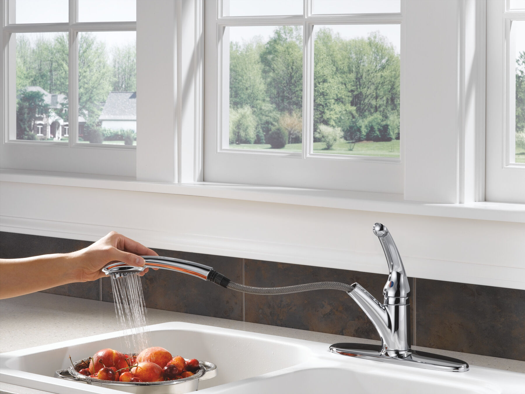 Llave para cocina monomando desplegable, imagen 2