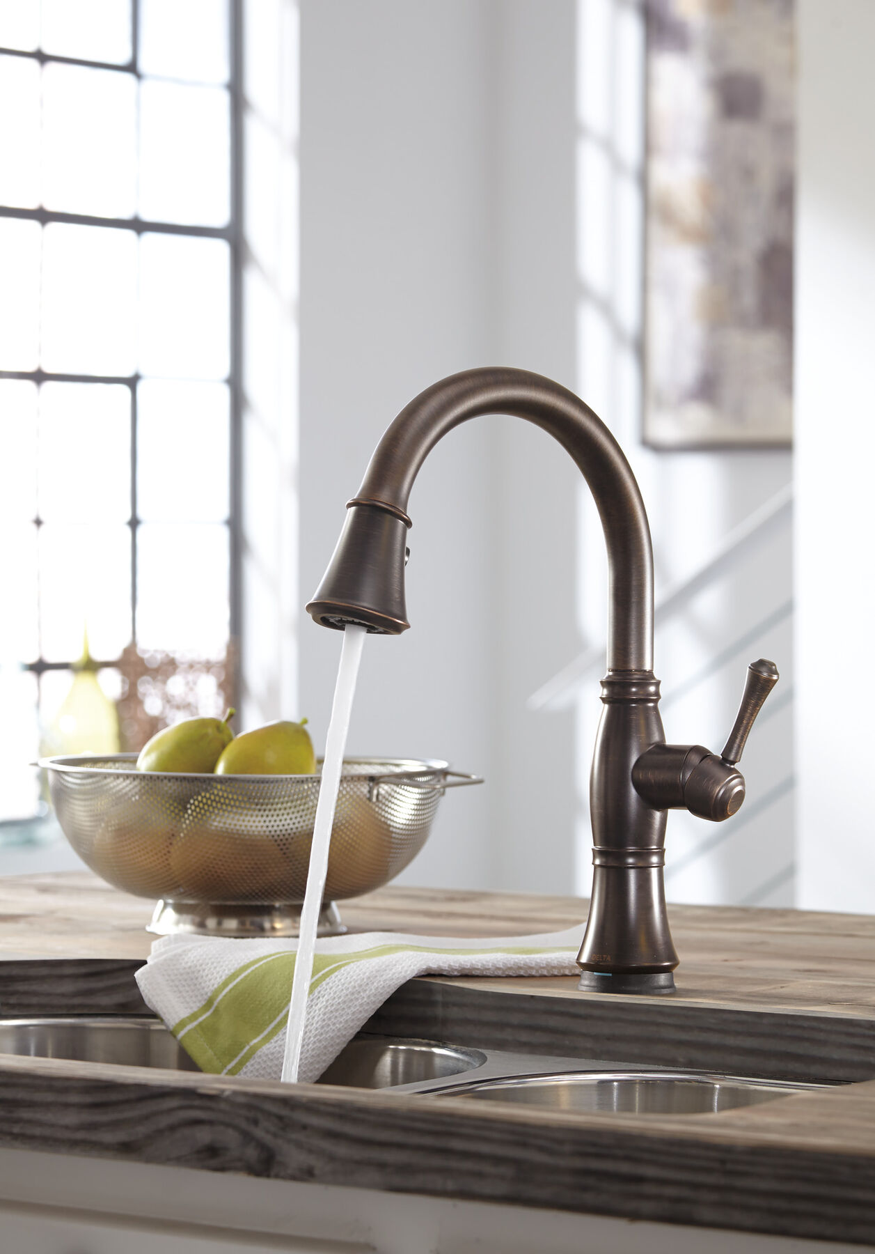 Llave para cocina monomando extensible con tecnologías Touch<sub>2</sub>O® y ShieldSpray®, imagen 34