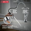 Touch<sub>2</sub>O® Technology Kitchen Faucet with Touchless Technology
