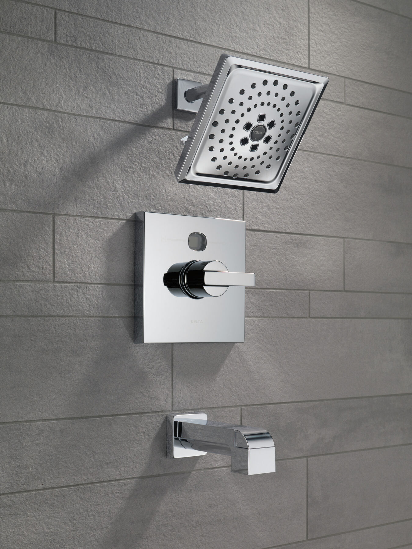 Angular Modern Temp2O® 14 Series Tub & Shower Trim, image 9