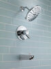 Terminaciones de ducha y bañera TempAssure® serie 17T con tecnología H<sub>2</sub>Okinetic®