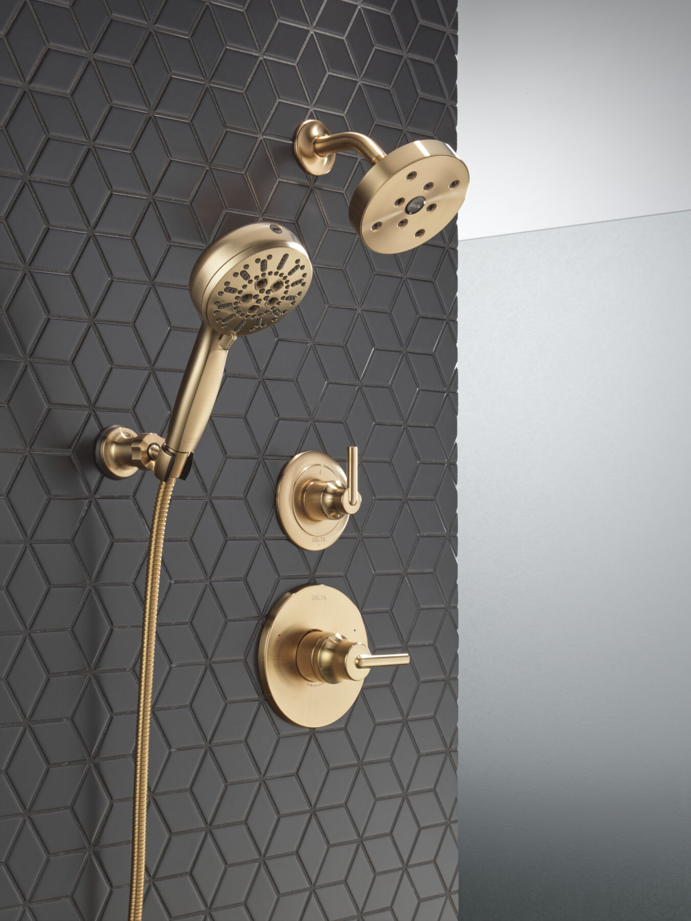 7-Setting Wall Mount Hand Shower with Cleaning Spray, image 19
