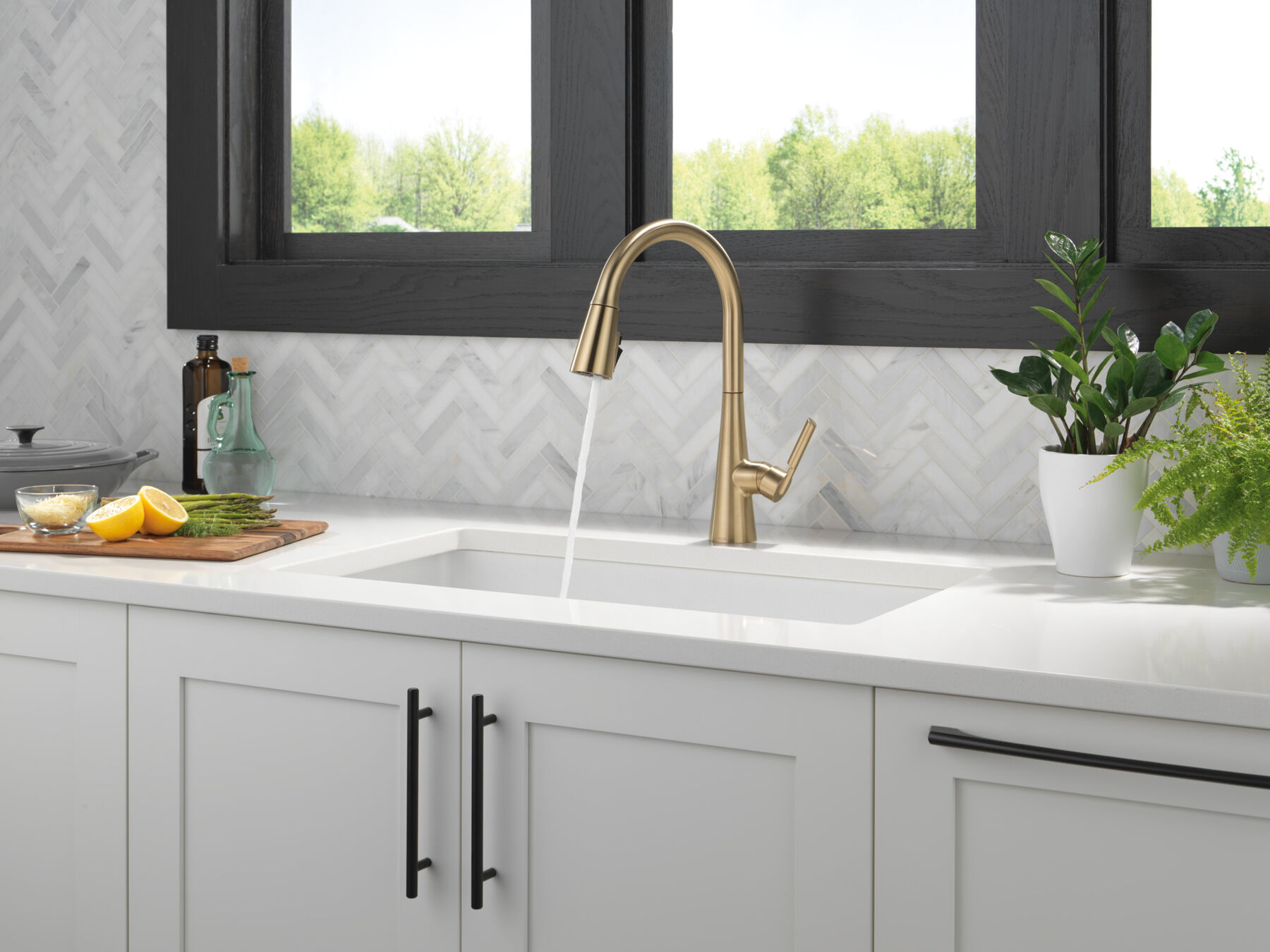 Llave para cocina monomando extensible con tecnología ShieldSpray, imagen 8
