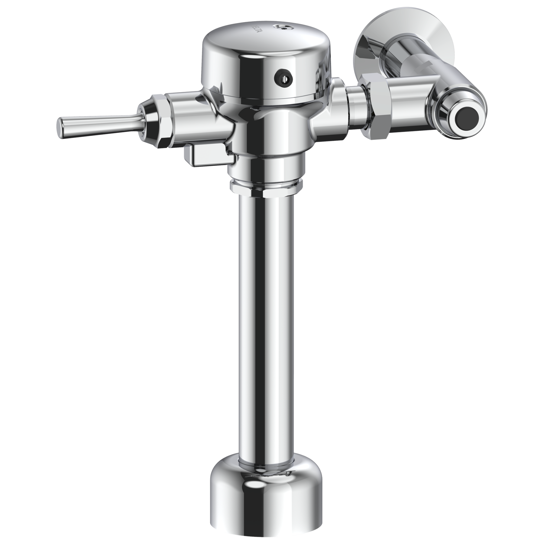Manual Exposed Water Closet Flush Valve with Center Cover Bumper