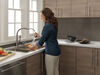 Llave para cocina monomando extensible con dispensador de jabón y tecnología ShieldSpray®