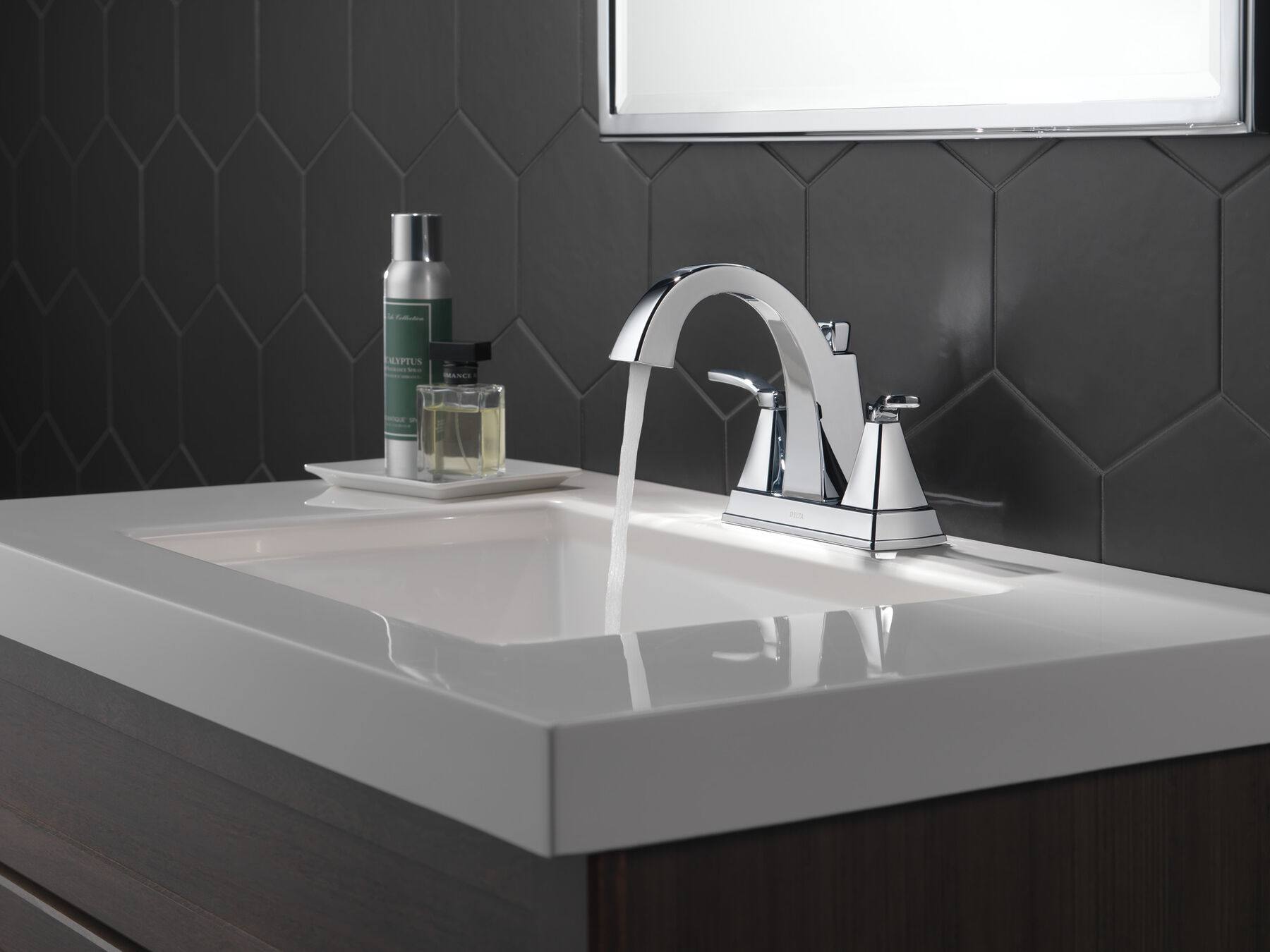 Llave para baño de combinación con dos manijas, imagen 3