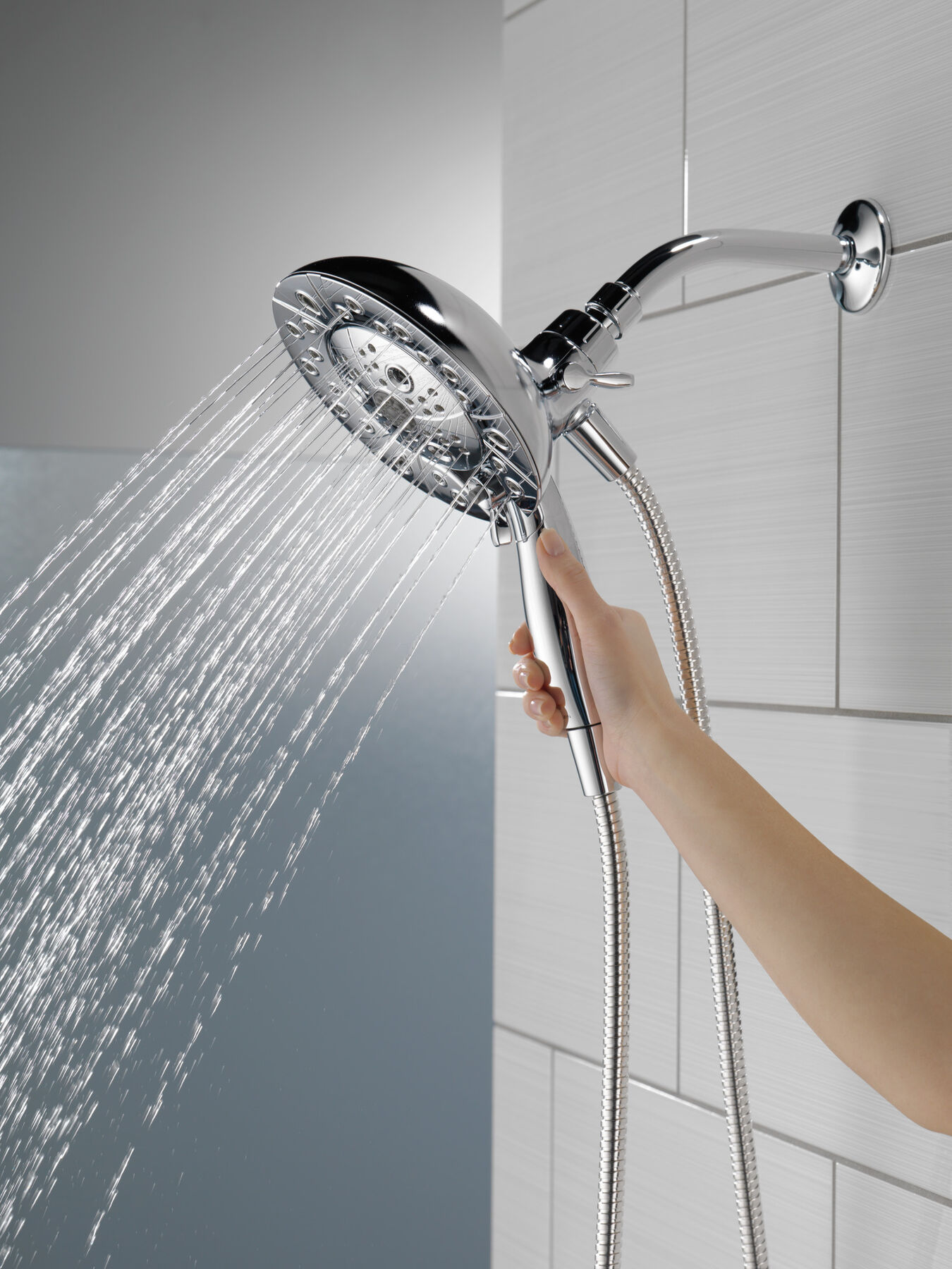 Ducha dos en uno H2Okinetic® In2ition® de 5 funciones, imagen 5