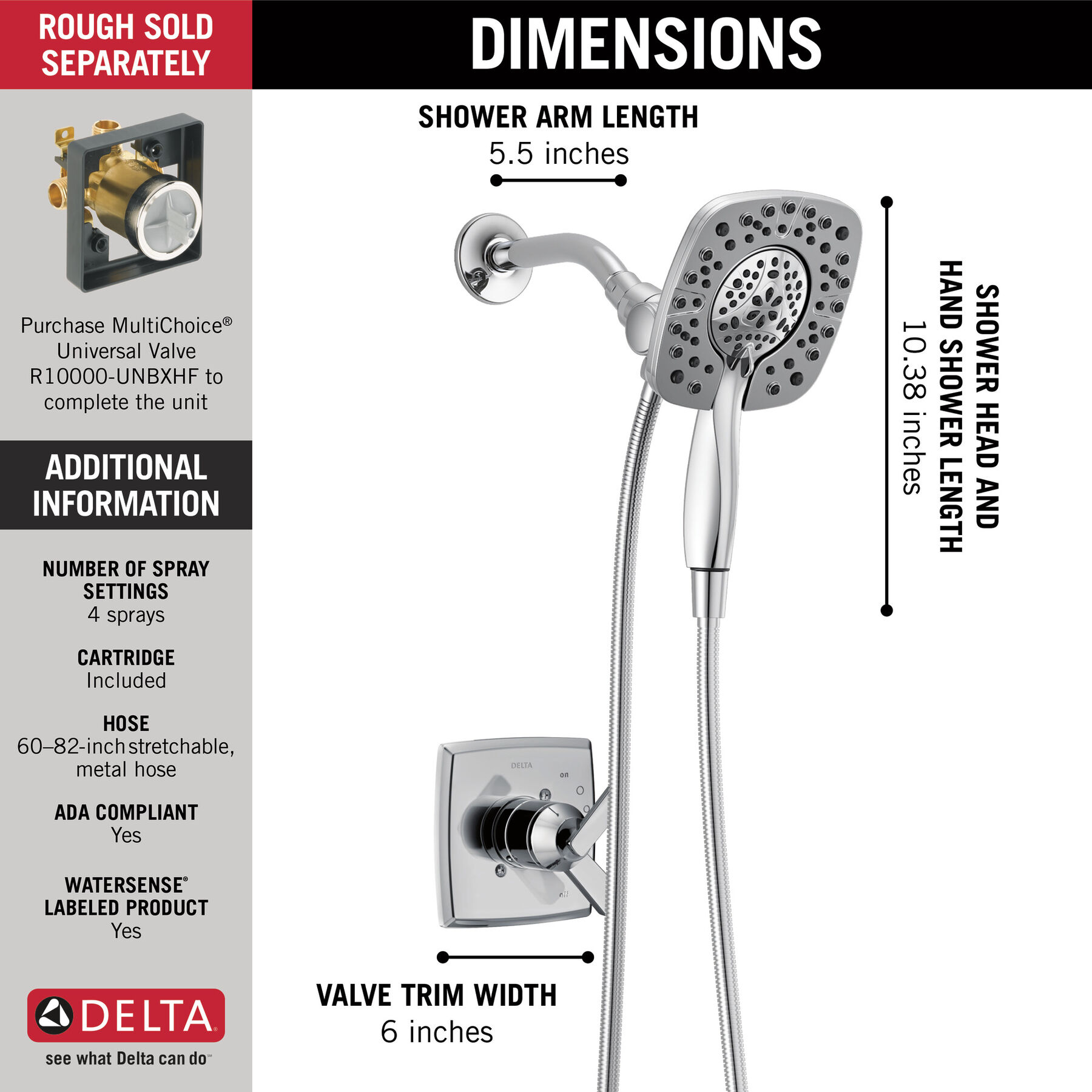 Terminación de ducha Monitor® serie 17 con In2ition®, imagen 8