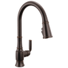 Llave de una manija con tubo de salida deslizable para cocina