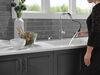 Llave para cocina monomando extensible con dispensador de jabón y tecnología ShieldSpray