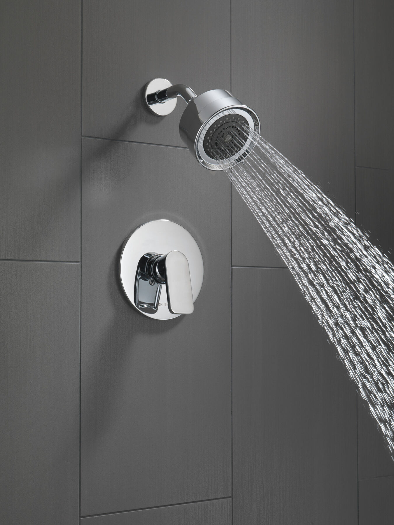 In-Wall Shower Only; with 3F Shower Head Ceramic Valve System, image 1