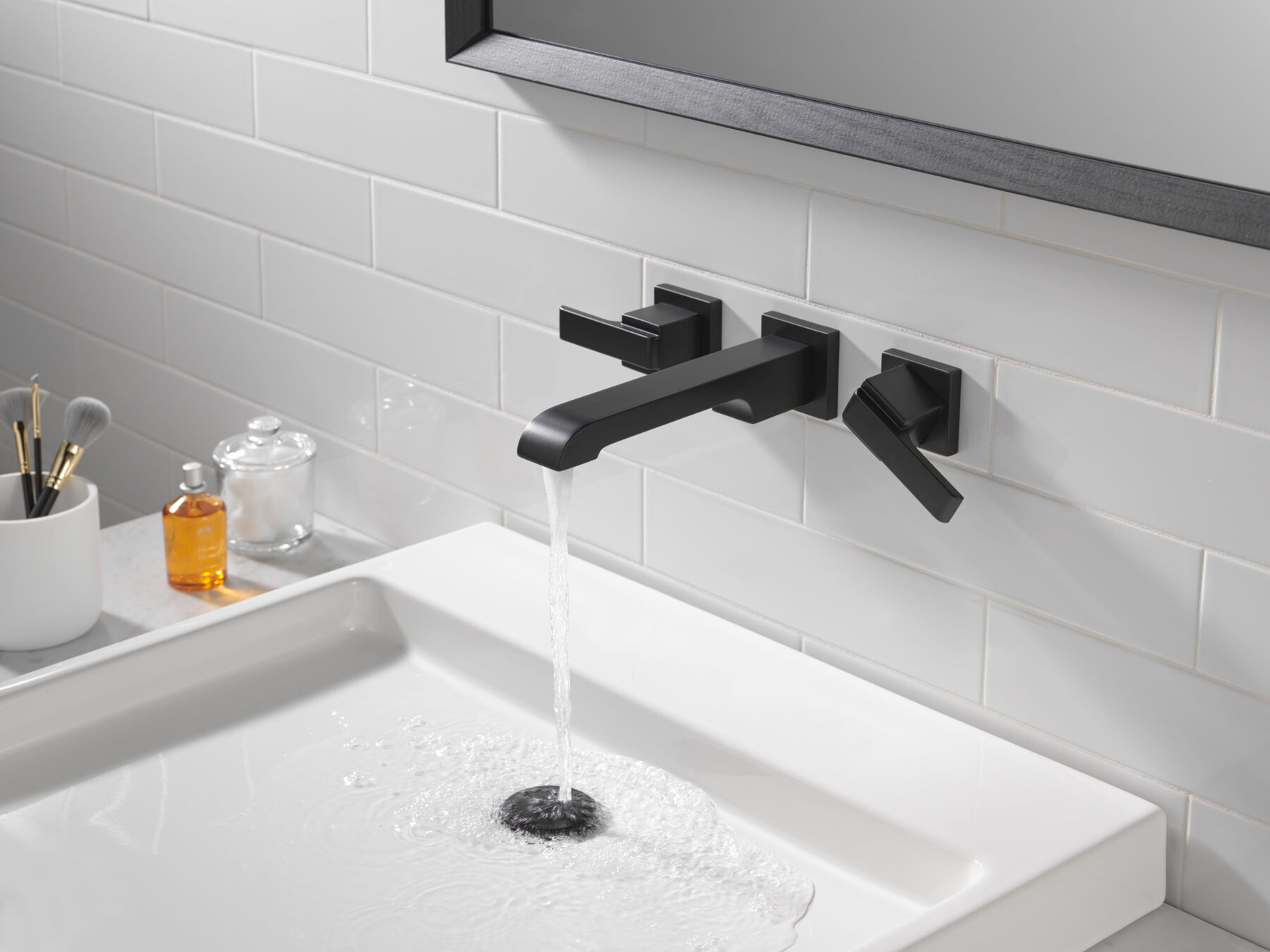 Wall-Mount Bathroom Faucet 2L Trim (Recertified), image 2