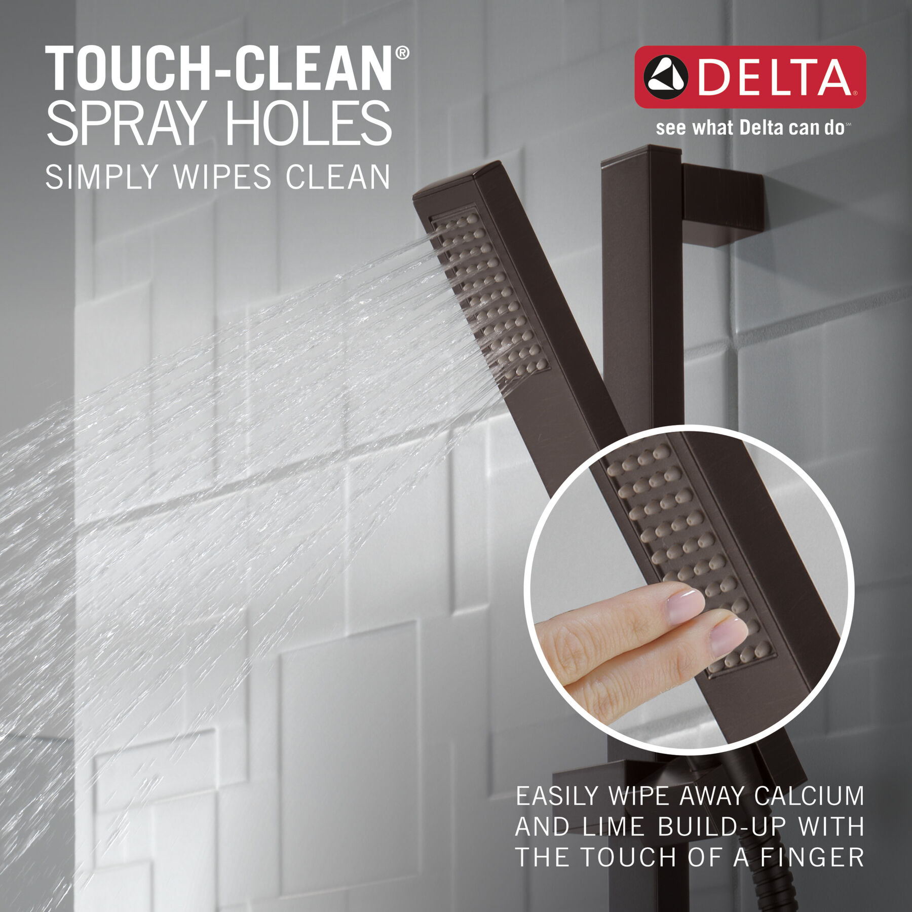 Ducha manual de 1.75 GPM con barra deslizante 1S (producto recertificado), imagen 2