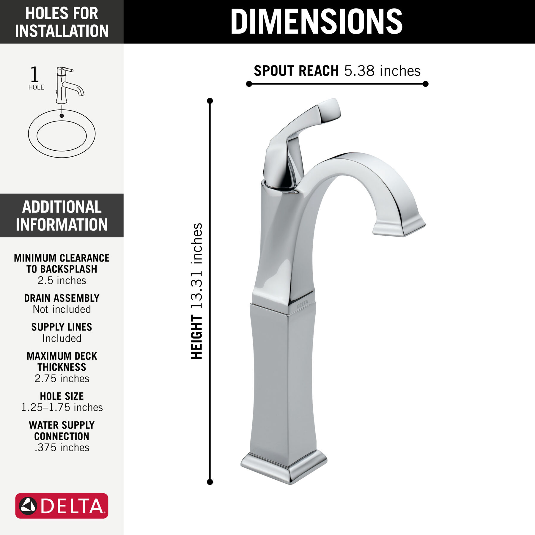 Llave para baño monomando tipo vasija, imagen 2