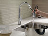 Llave para cocina monomando extensible con tecnología Touch<sub>2</sub>O®