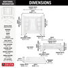 60x32 Alcove Shower Bundle - Right Seat Left Drain Curve
