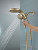 HydroRain® H<sub>2</sub>Okinetic® 5-Setting Two-in-One Shower Head (Recertified)