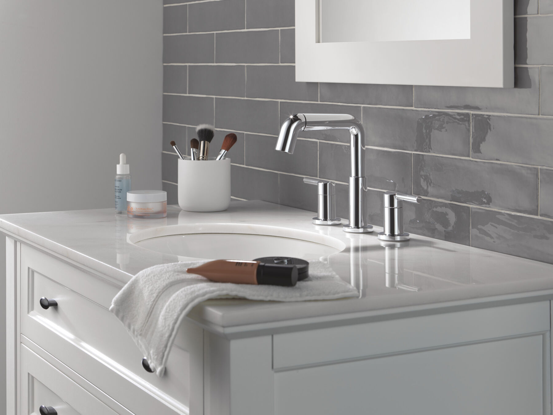 Llave para baño extensible independiente de dos manijas, imagen 10