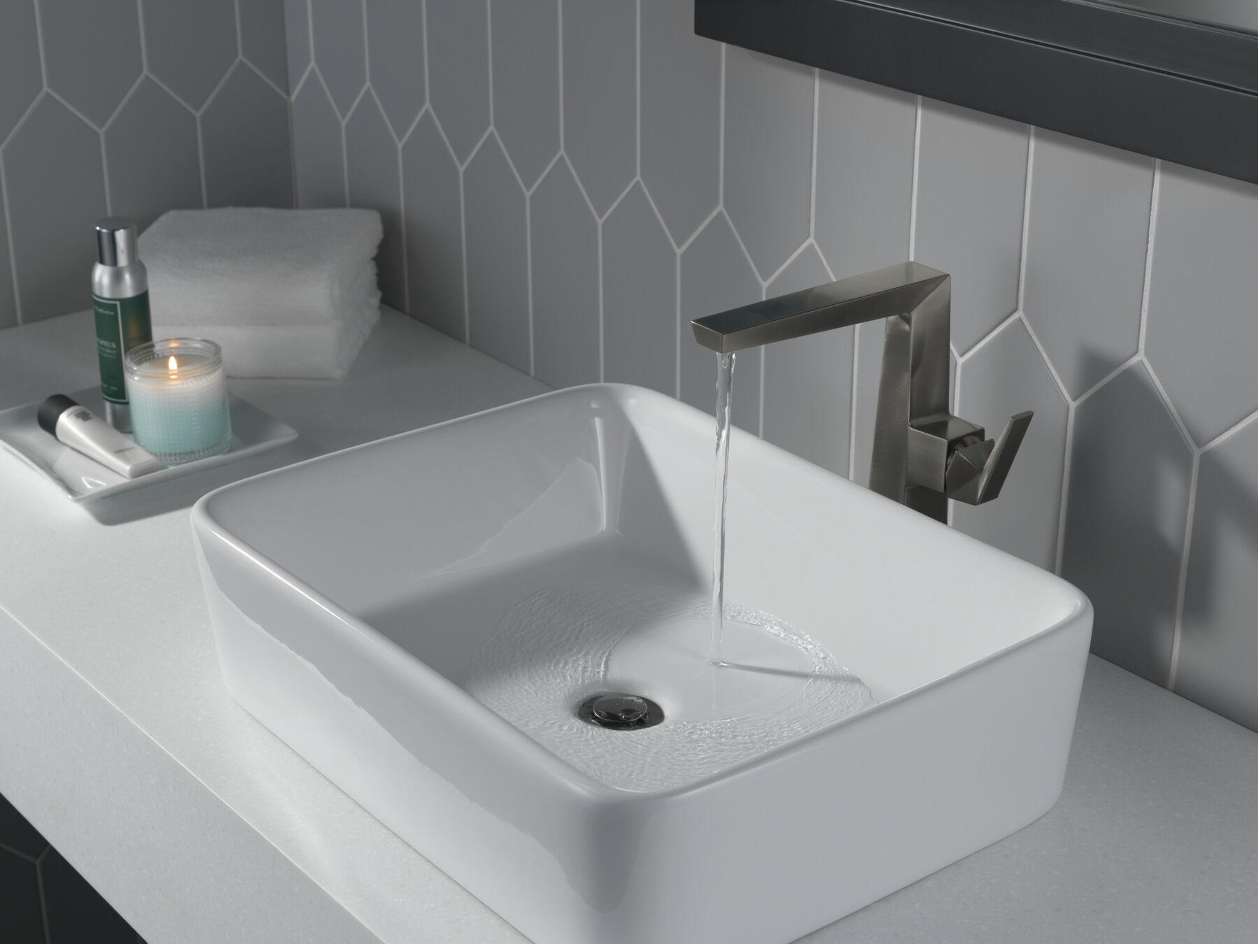 Vessel Single Handle Faucet (Recertified), image 2