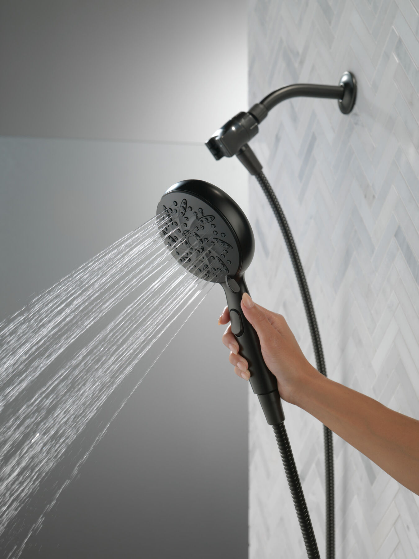 6-Setting SureDock® Magnetic Hand Shower, image 6