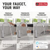VoiceIQ® Single Handle Pull-Down Faucet with Touch<sub>2</sub>O® Technology