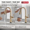 Touch<sub>2</sub>O® Technology Kitchen Faucet with Touchless Technology