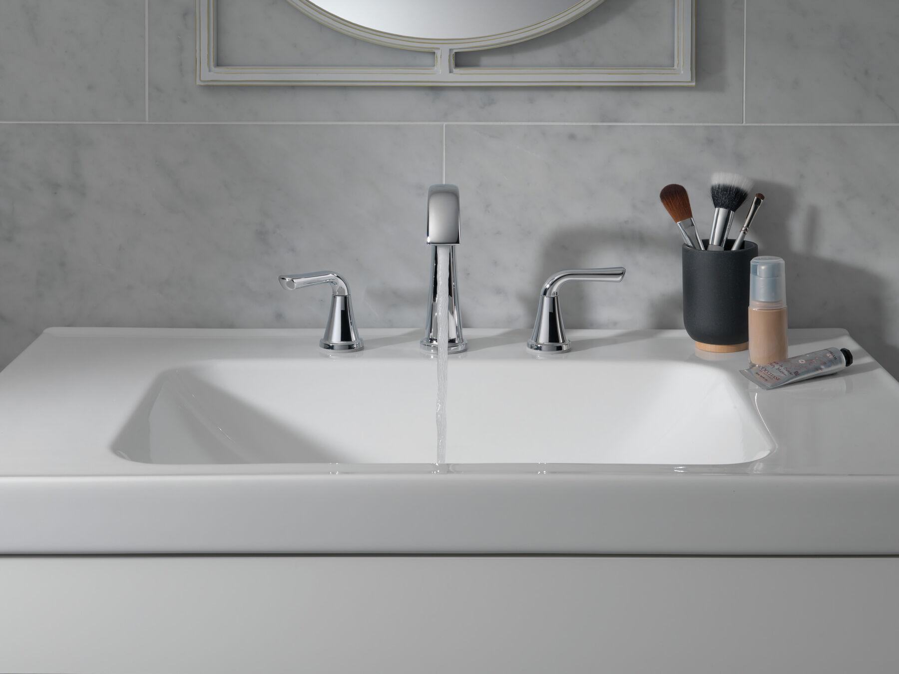 Llave para baño de extensión con dos manijas, imagen 2