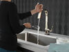Llave deslizable monomando para barra/encimera con tecnología Touch<sub>2</sub>O