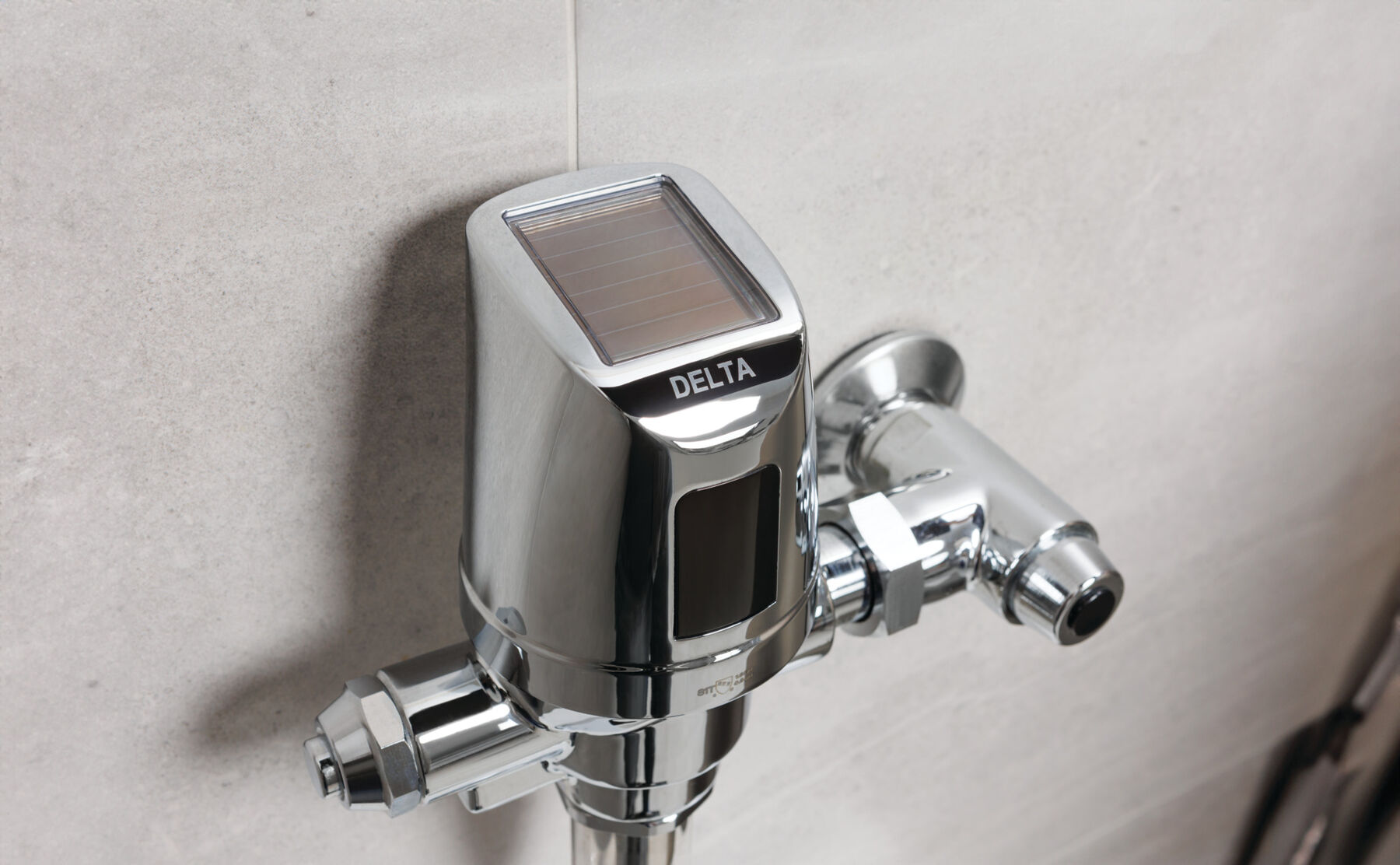 Electronic Exposed Water Closet Flush Valve with MMO and Dual Flush - Solar Operated, image 4