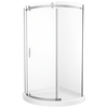 38x38 Corner Shower Bundle - Round