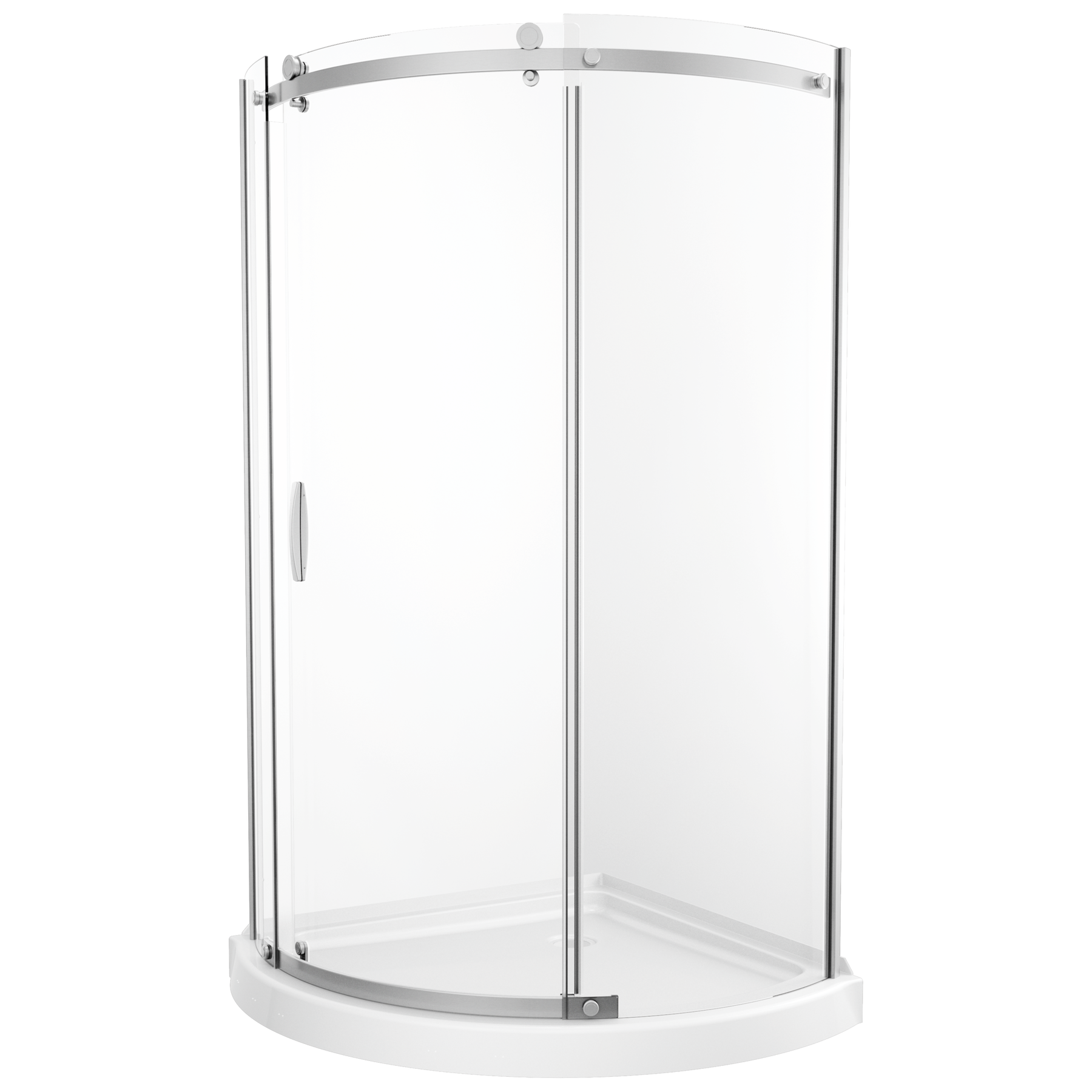 38x38 Corner Shower Bundle - Round