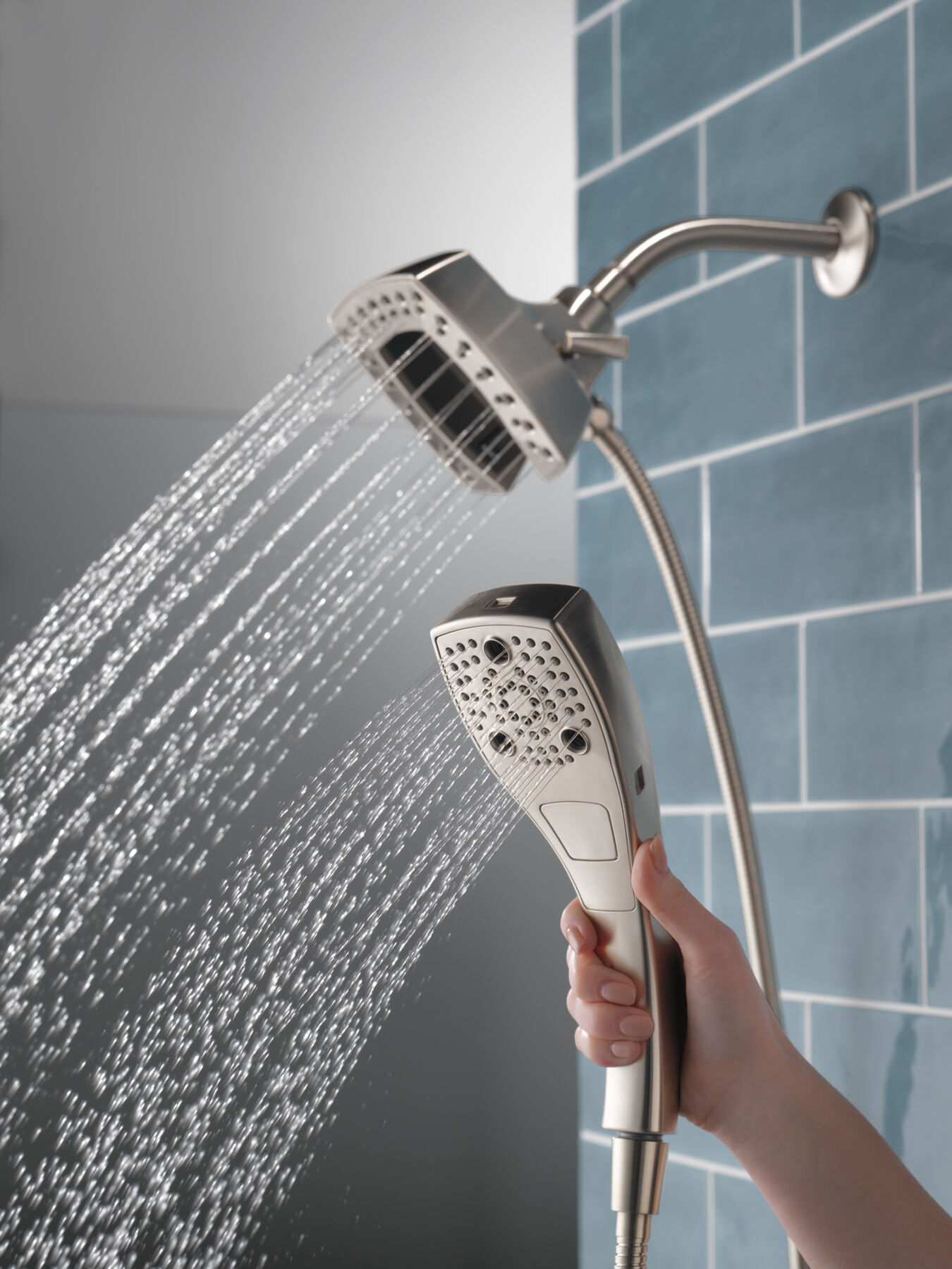 H<sub>2</sub>Okinetic® In2ition® 5-Setting Two-in-One Shower (Recertified), image 7