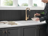 Single-Handle Pull-Down Kitchen Faucet with Touch<sub>2</sub>O® Technology