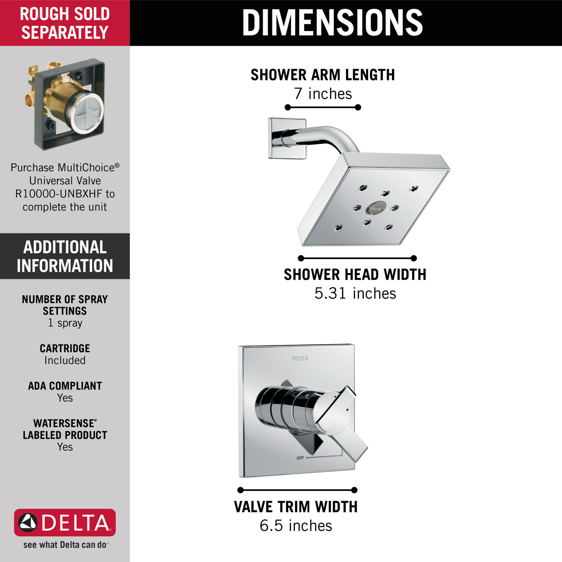 Terminación de ducha Monitor® serie 17 con tecnología H<sub>2</sub>Okinetic®, imagen 7