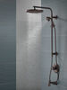 Tubo de salida para bañera con desviador deslizable