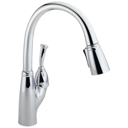 Llave de una manija con tubo de salida deslizable para cocina