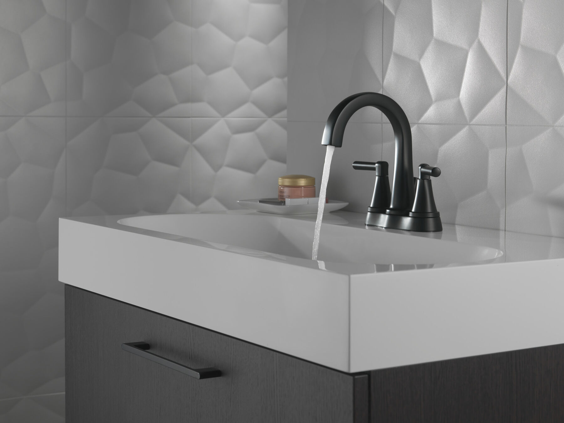 Llave para baño de combinación con dos manijas, imagen 3