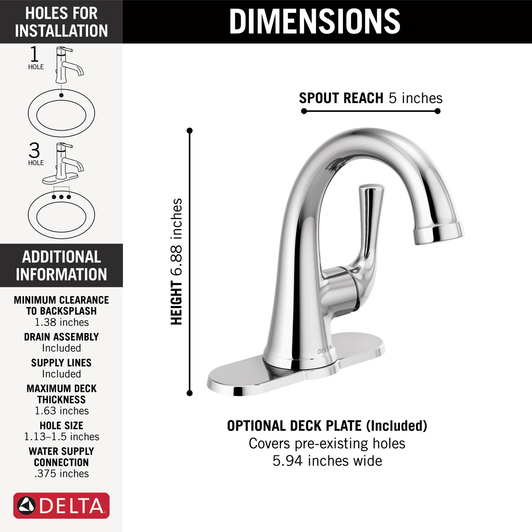 Llave para baño monomando, imagen 1