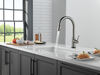 Touch2O with Touchless and VoiceIQ® Technology Single Handle Pull-Down Kitchen Faucet with Soap Dispenser