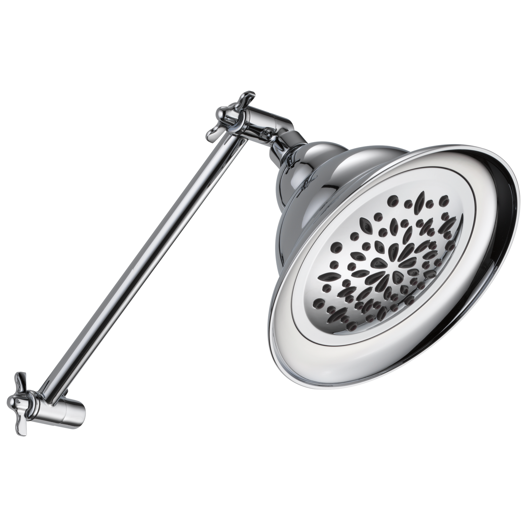 Cabezal de ducha tipo campana con brazo extensible ajustable