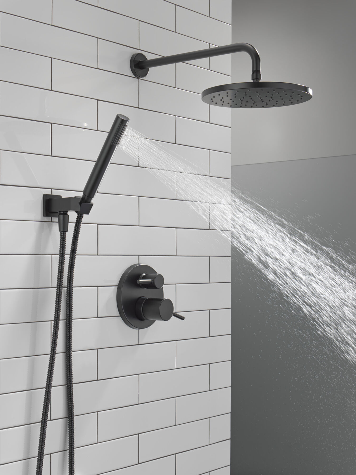 Raincan Shower Rough & Trim w/ HS 1L 14S (Recertified), image 5