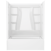 60x30 Alcove Bathtub Bundle - Left