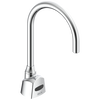 Deckmount Electronic SE Gooseneck Fct, HW, 0.5gpm, Trim only
