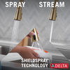 Single-Handle Pull-Down Kitchen Faucet with Touch<sub>2</sub>O® Technology Technology
