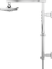 Columna de ducha de 18" angular