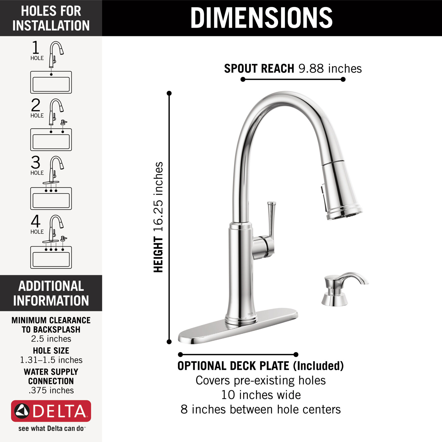 Llave para cocina monomando extensible con dispensador de jabón y tecnología ShieldSpray, imagen 3